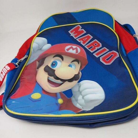 NWT. Super Mario Backpack. 17" backpack. - Picture 13 of 14